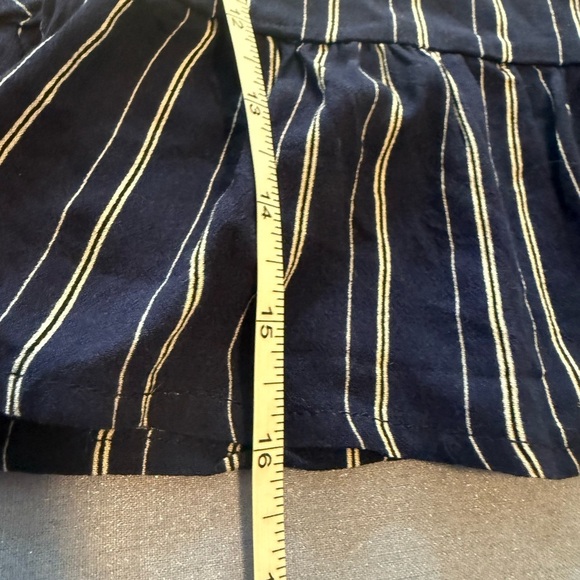 NWT La Hearts Blue Crop Peplum Tank Top - Picture 5 of 6